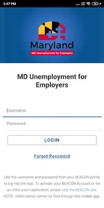 MD Unemployment for Employers screenshot 0
