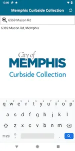 Memphis Curbside Collection screenshot 1