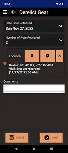 ODFW Dungeness Crab eLogbook screenshot 1