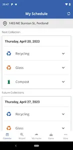 Portland Garbage Day Reminder screenshot 2