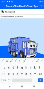Town of Rockland's Trash App screenshot 1