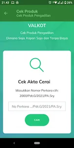 SiMalik Pengadilan Agama Sunga screenshot 1