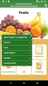 Food Buying Guide for CNP screenshot 2