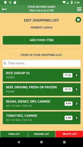 Food Buying Guide for CNP screenshot 5