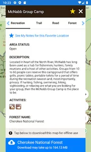 Visitor Map - USFS Lands screenshot 3