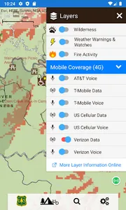 Visitor Map - USFS Lands screenshot 4