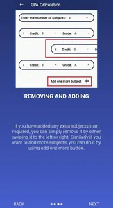 GPA Calculator screenshot 1