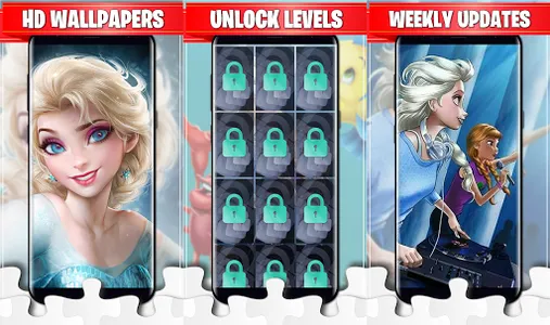 Princess Puzzle Game for Girls screenshot 8
