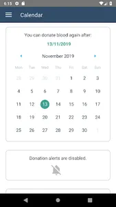 Εθνικό Μητρώο Αιμοδοτών screenshot 0