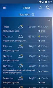 Freemeteo screenshot 2