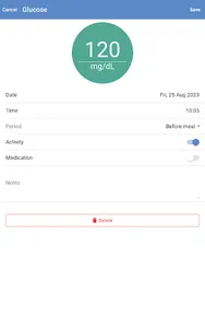 forDiabetes: diabetes tracker screenshot 12