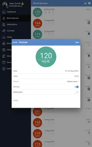 forDiabetes: diabetes tracker screenshot 19