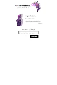 Gra Imprezowa screenshot 2