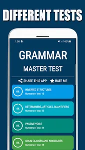 Grammar Master Test - English screenshot 1