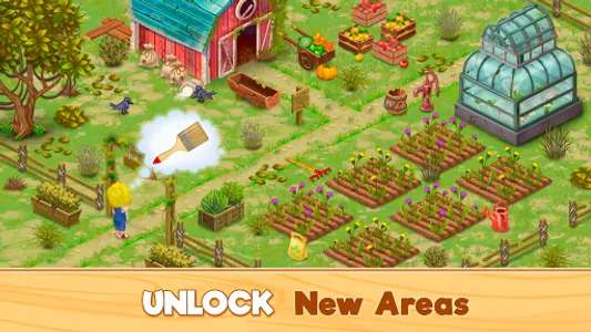 Granny’s Farm:  Match-3 screenshot 12