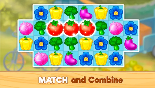 Granny’s Farm:  Match-3 screenshot 15