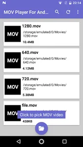 MOV Player For Android screenshot 5