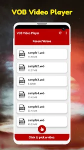 VOB Video Player screenshot 0