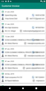 Grap Invoice screenshot 1