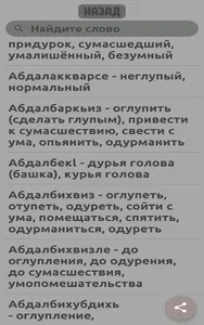 Даргинский словарь screenshot 9