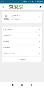 GroceryOnCall screenshot 0