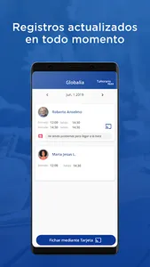TuHorario Pass. Registro con t screenshot 1