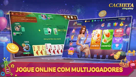 Cacheta - Pife - Jogo online screenshot 0