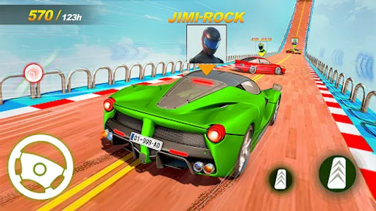 Ramp Car Games - GT Car Stunts screenshot 0