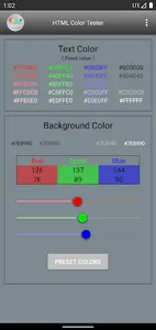 HTML Color Tester screenshot 7