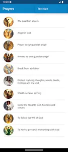 Guardian angel prayers screenshot 0