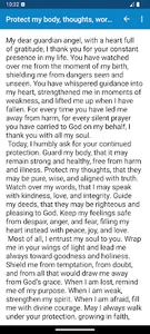 Guardian angel prayers screenshot 5