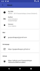 MyBMI screenshot 5