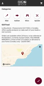 GUI FOOD screenshot 1