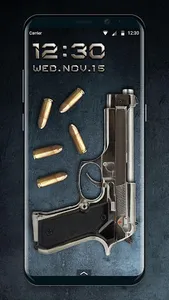 Cool Gun Shooting Lock Screen screenshot 9