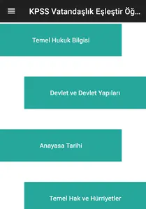 KPSS Genel Kültür 2024 screenshot 3