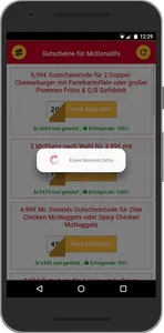 Gutscheine für McDonald's screenshot 1