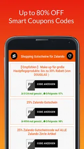 Shopping Gutschein für Zalando screenshot 0