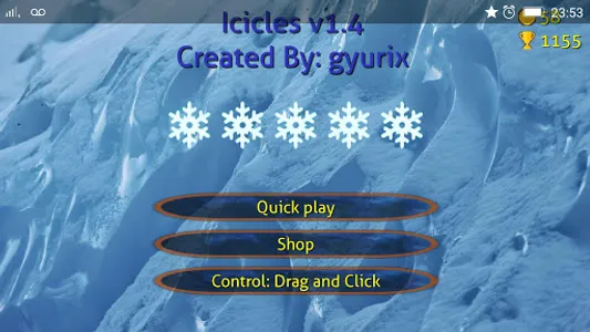 Icicles screenshot 0