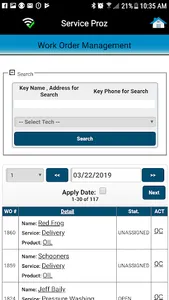 Service proz screenshot 4