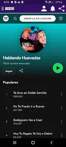 HABLANDO HUEVADAS screenshot 2