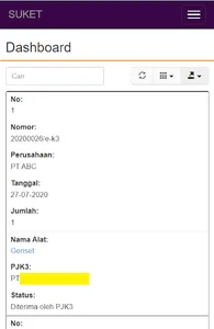 SUKET K3 DKI Jakarta screenshot 1