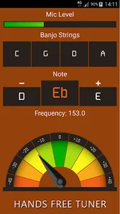 Banjo Tuner: Simple & Accurate screenshot 4