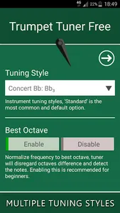 Trumpet Tuner - Precise & Fast screenshot 10