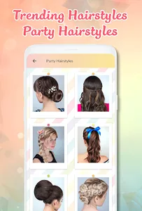 Hairstyles step by step screenshot 5