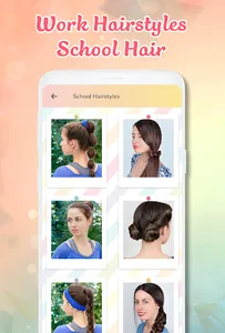 Hairstyles step by step screenshot 6