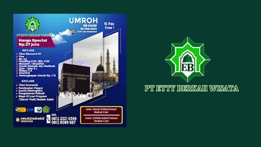 Etty Travel Haji Plus & Umroh screenshot 8