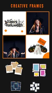 Halloween Photo Editor Frames screenshot 5