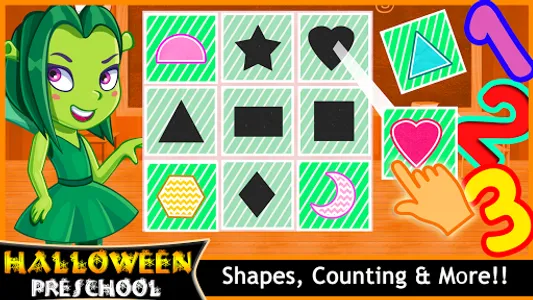 Halloween Monster Preschool screenshot 1