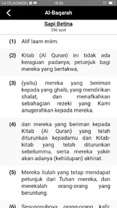 Al-Qur'an Indonesia (TERJEMAH) screenshot 2