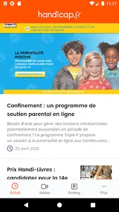 Handicap.fr screenshot 1